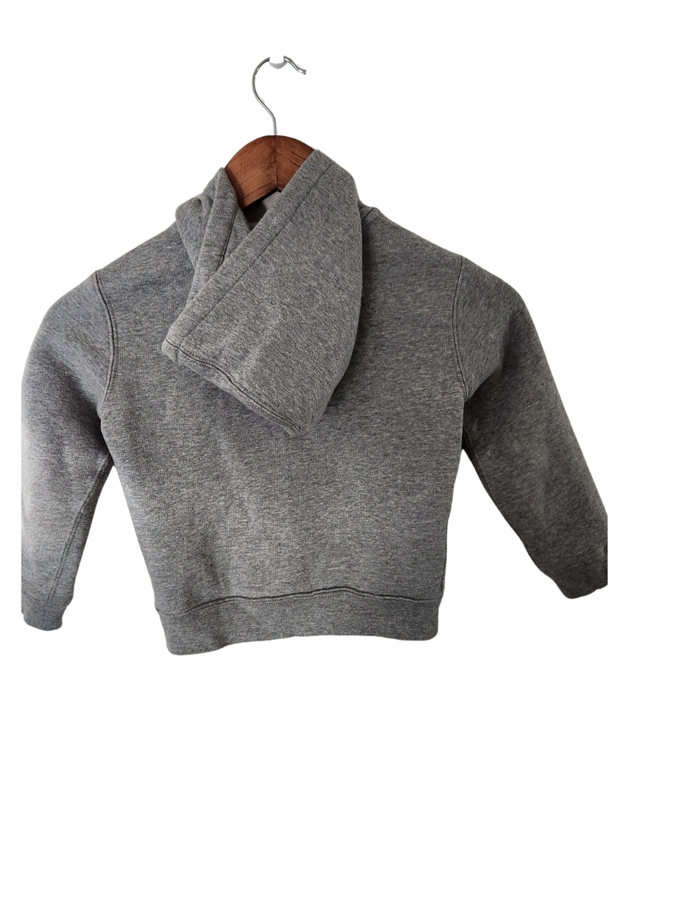 Boys Polo Ralph Lauren Gray Hooded Zip Sweater - Picture 3 of 3